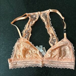Victoria's Secret Orange Lace Bra Intimates